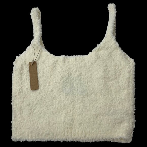 SKIMS Cozy Knit Tank Top Team USA White S/M - Picture 2 of 7